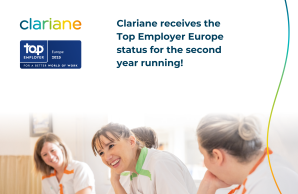 Clariane receives the Top Employer Europe status for the second year running