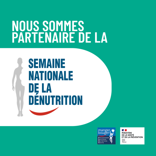 Nous sommes partenaire du collectif de lutte contre la dénutrition